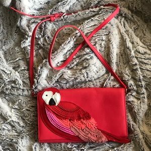 Kate Spade Parrot Cali Crossbody Clutch